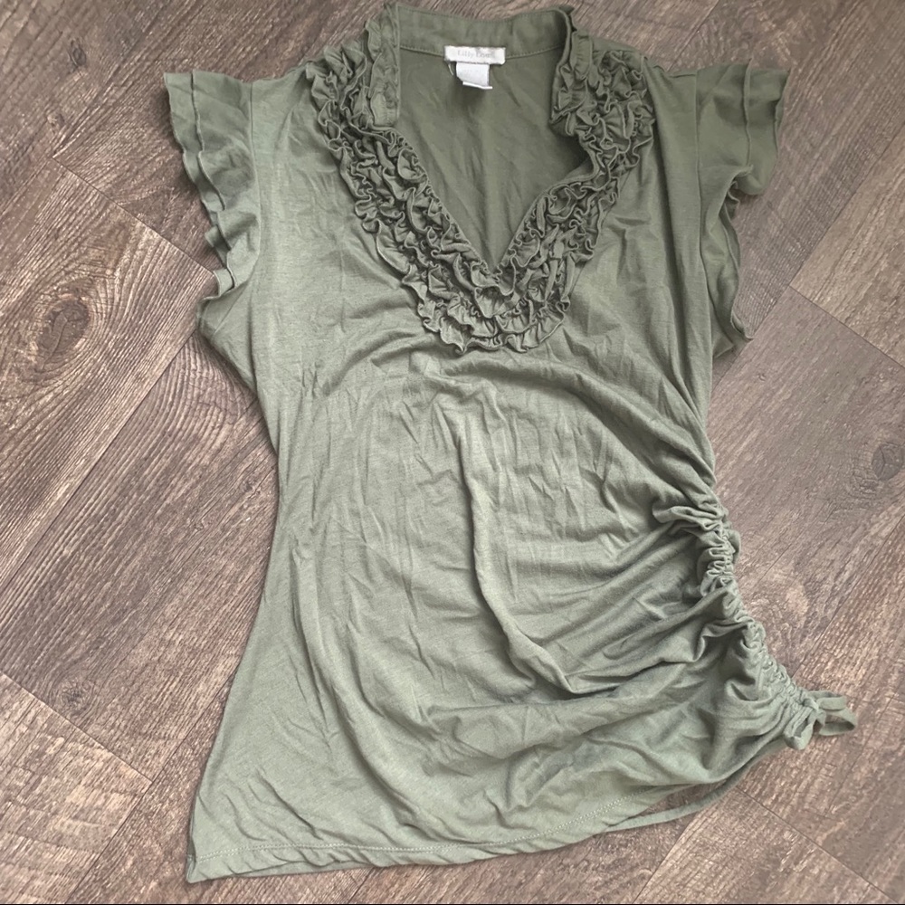 Olive Green Top